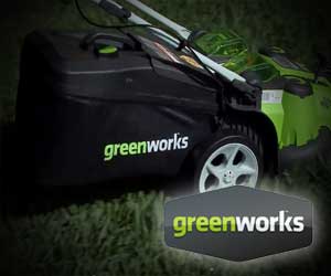 Green Lawn Care with Greenworks Tools