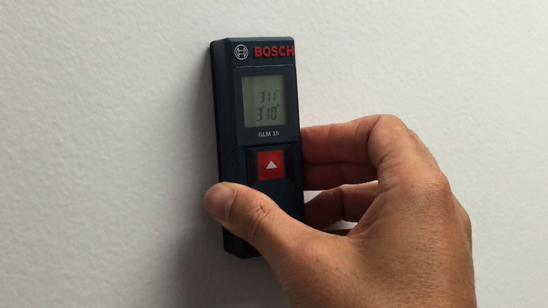 BOSCH Digital Tape Measure Desiging Spaces