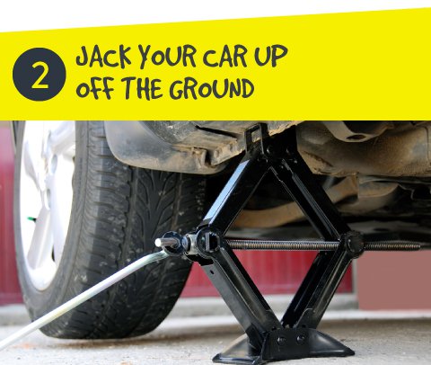 Step 2: Jack Your Car Up Off The Ground